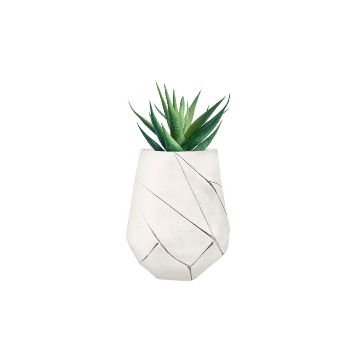 Bhaca Planter – XS Outdoor Planters Indigenus White