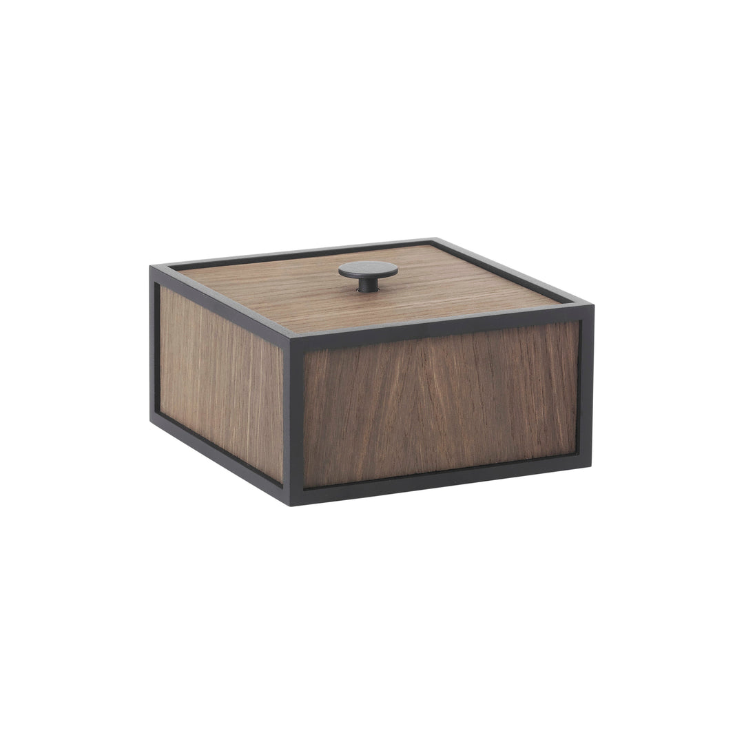 Frame Storage Box Decor Audo Copenhagen Smoke Oak Medium: 5.5 in width