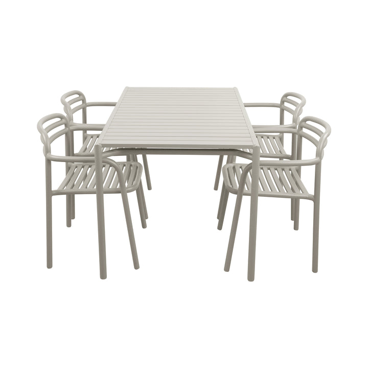 Bliss Outdoor Rectangular Dining Table Set Outdoor Furniture Cane-line