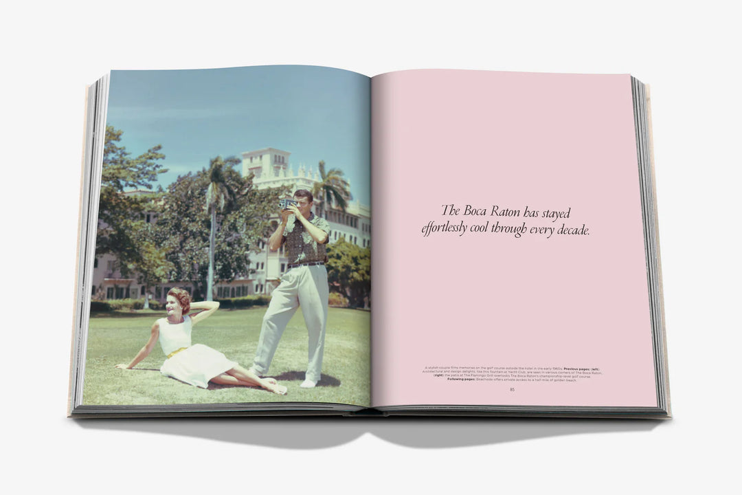 The Boca Raton: A Century of Being Iconic Book Print Books Assouline