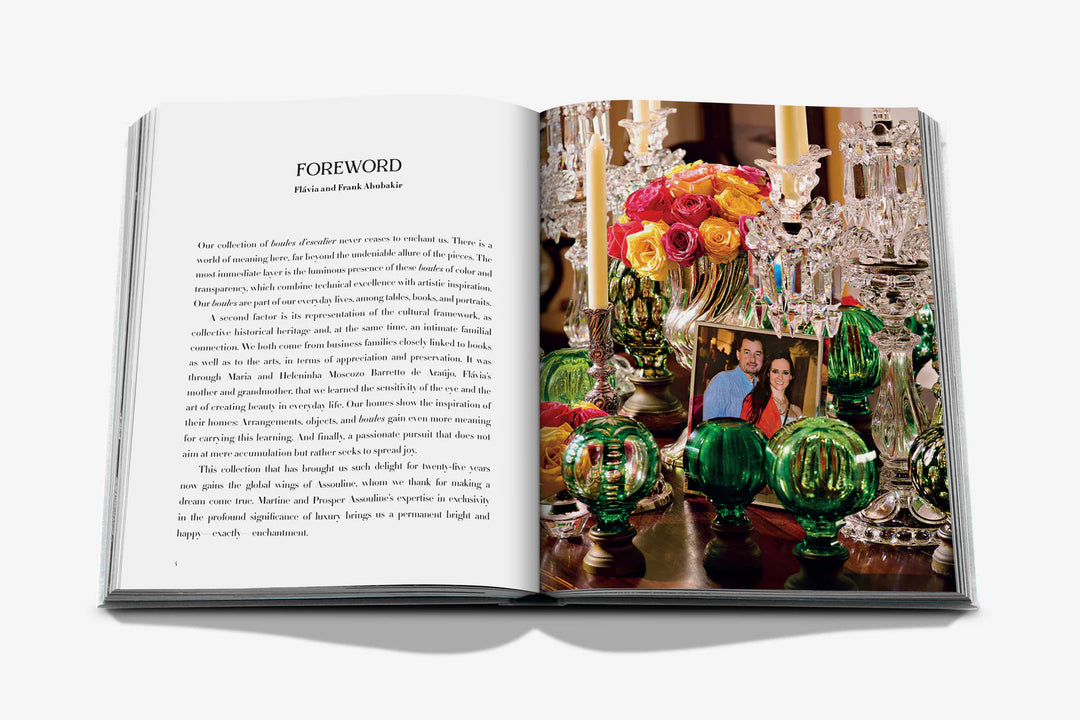Boules d’Escalier: The Flávia & Frank Abubakir Collection Book Print Books Assouline
