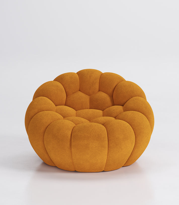 Bubble Pivoting Armchair Calin Ocre Arm Chairs, Recliners & Sleeper Chairs Roche Bobois