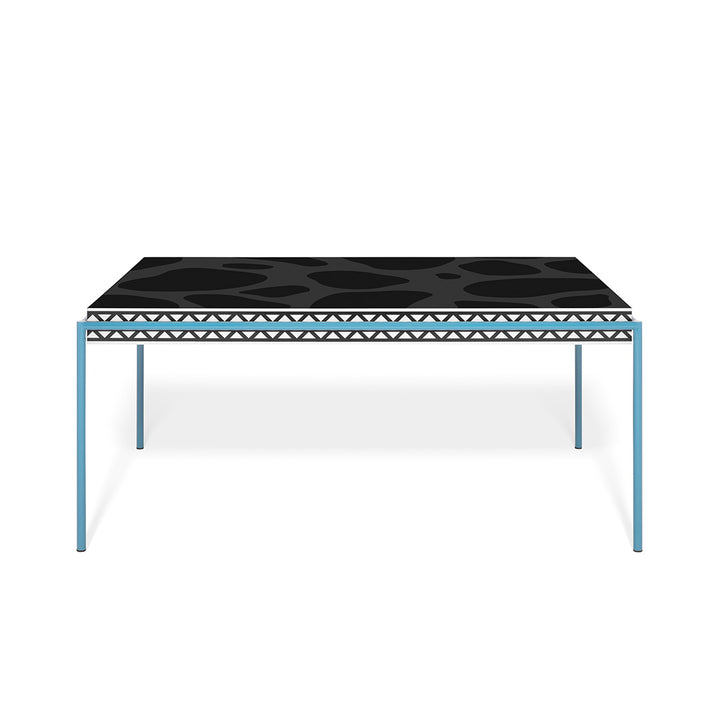 BURGUNDY Table Dining Table Memphis Milano