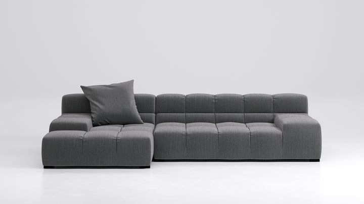 Tufty-Time Sofa Sectional Astro Grey Sofas B&B Italia