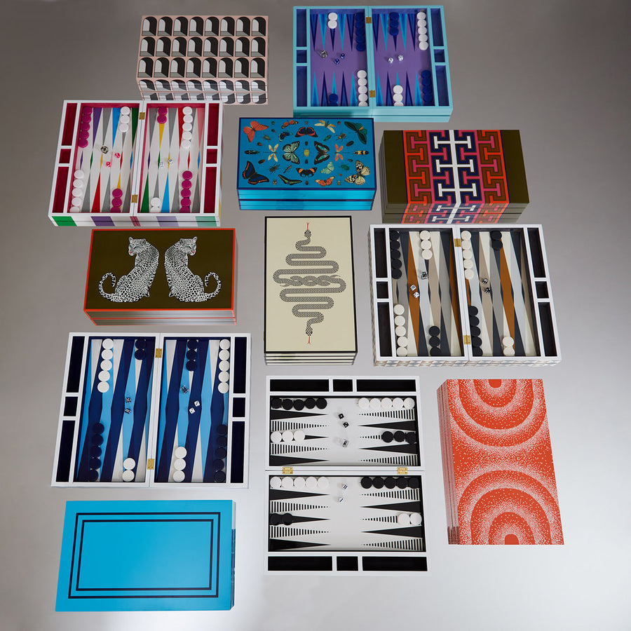 Leopard Backgammon Set Jonathan Adler