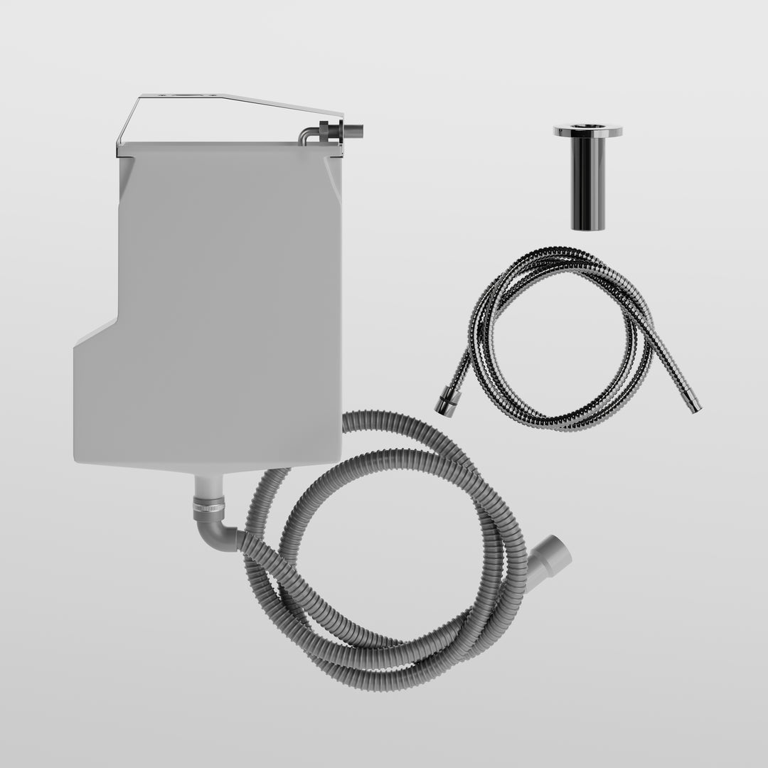 Bath316 Handshower Drain Kit Rough - 54592 Bathroom Accessories GESSI Steel Brushed  