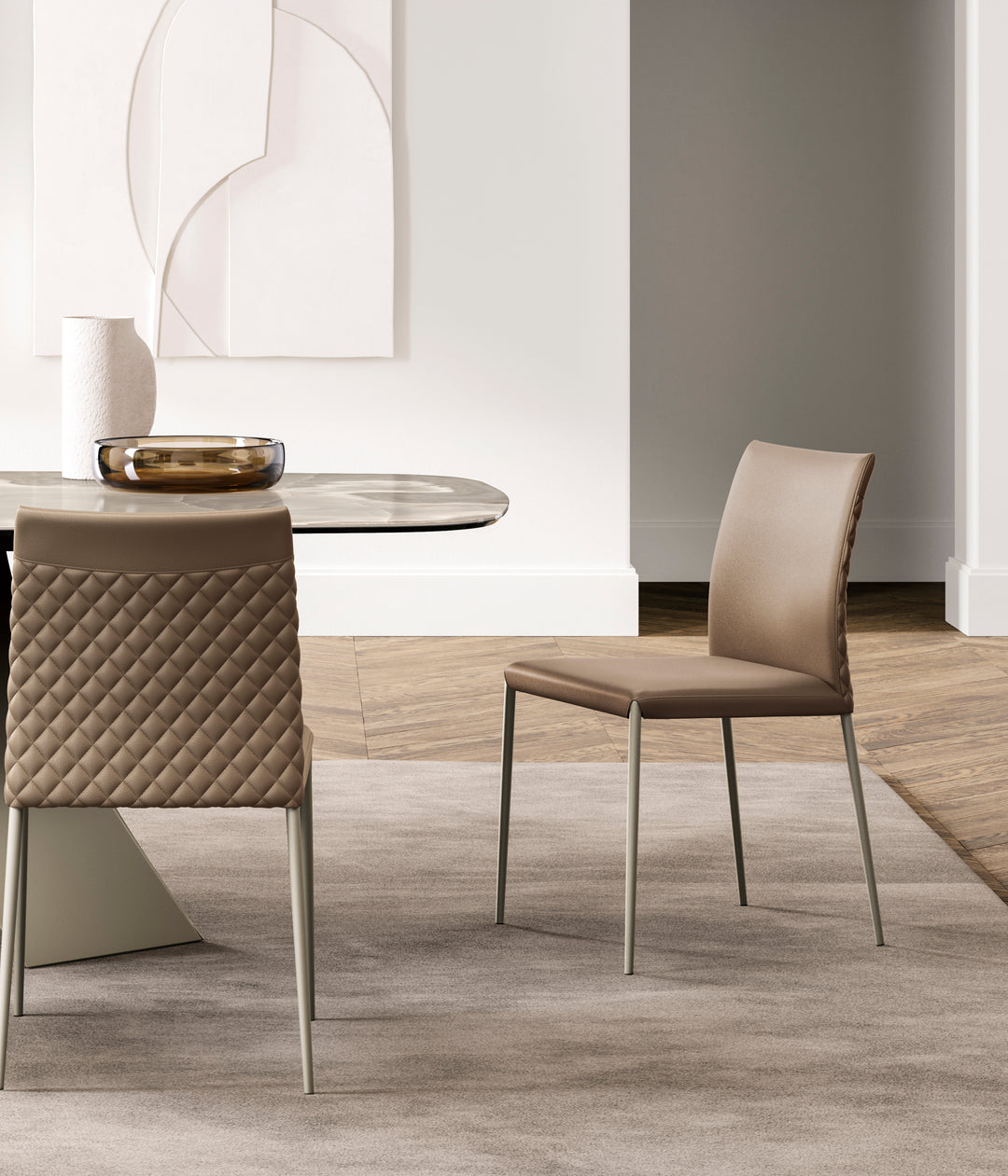 BEA DIAMOND METAL DINING CHAIR Kitchen & Dining Room Chairs Eforma   