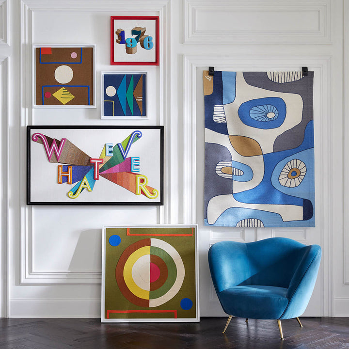 Monterey Shapes Corded Art Jonathan Adler