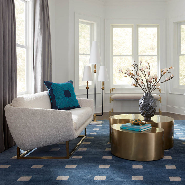 Beaumont 64" Settee Jonathan Adler