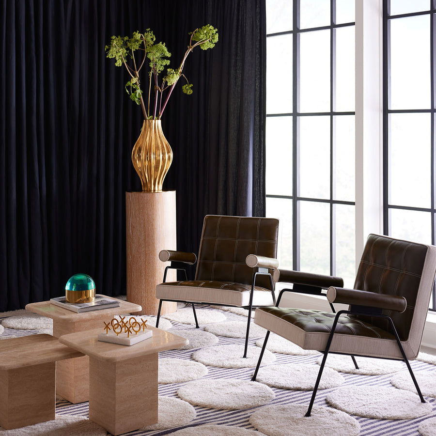 Brass Tic-Tac-Toe Set Jonathan Adler