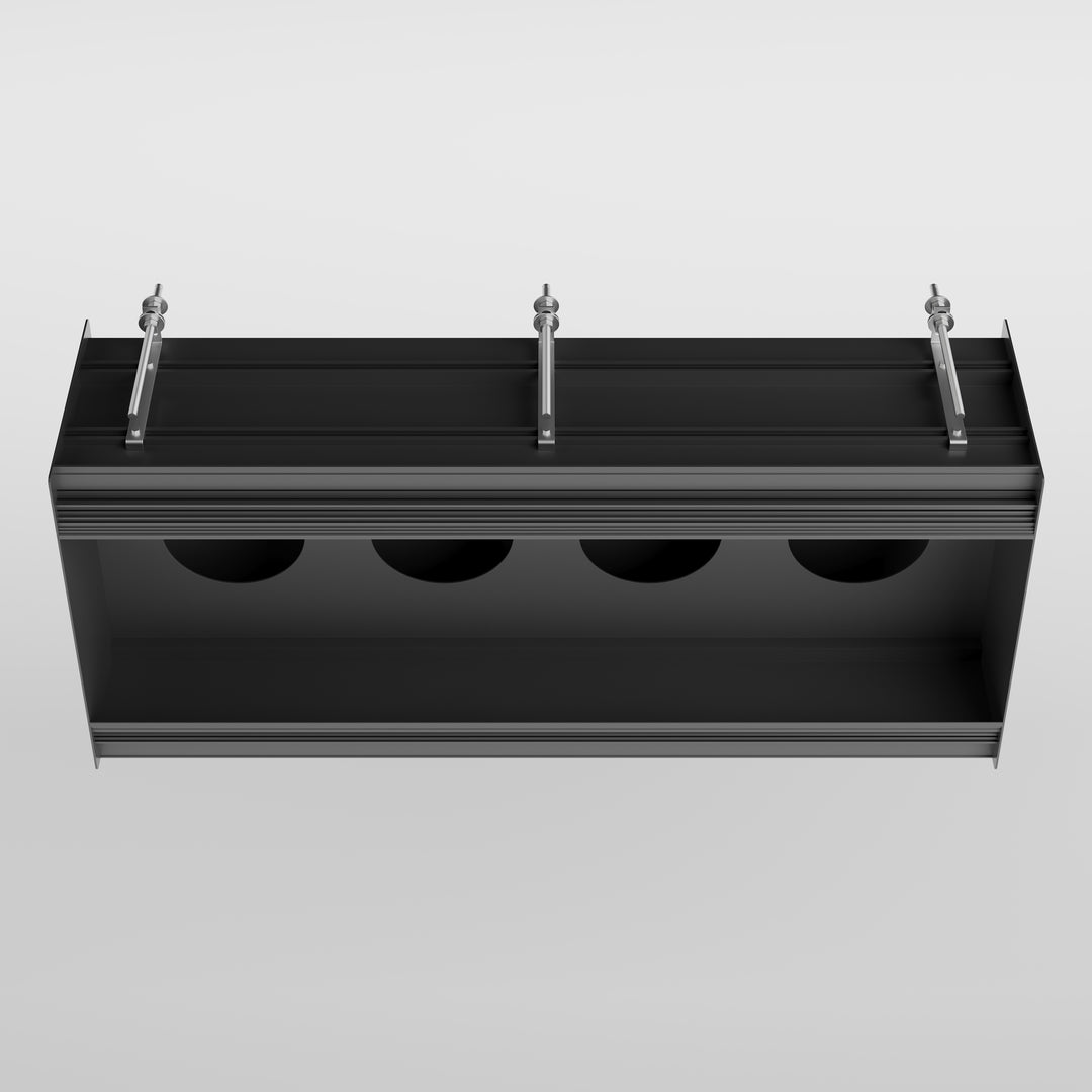 Binario Hybrid-Electronic Digital Control - 61127 Bathroom Accessories GESSI Matte Black  