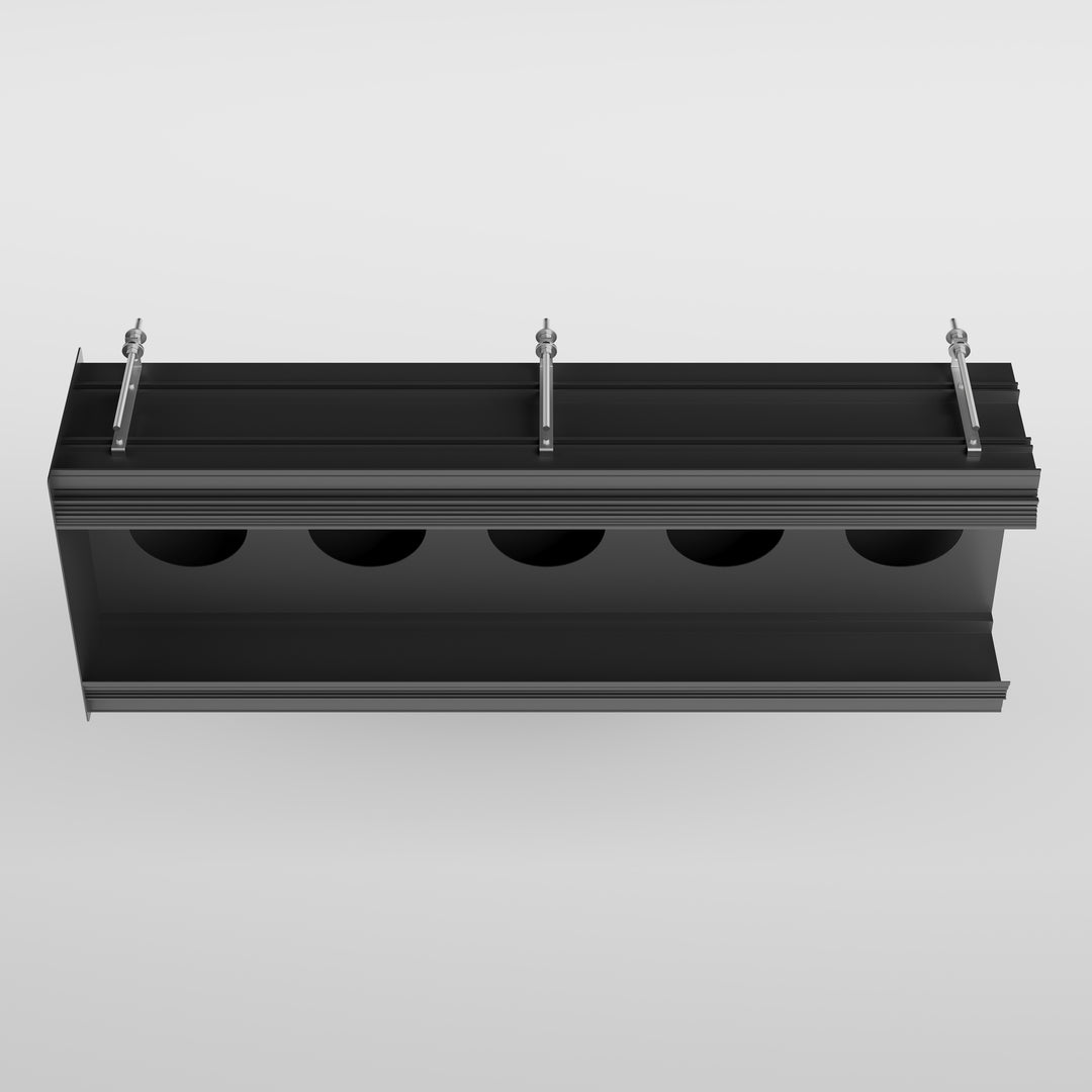 Binario Hybrid-Electronic Digital Control - 61140 Bathroom Accessories GESSI Matte Black  