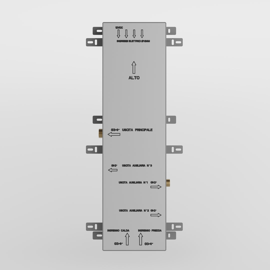 Binario Hybrid-Electronic Digital Control - 61201 Bathroom Accessories GESSI   