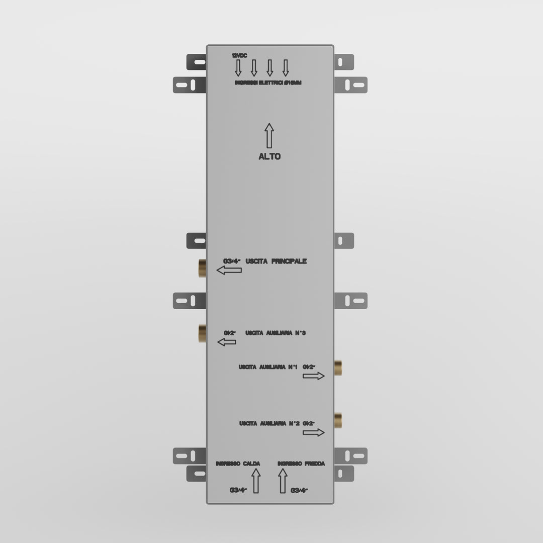 Binario Hybrid-Electronic Digital Control - 61203 Bathroom Accessories GESSI   