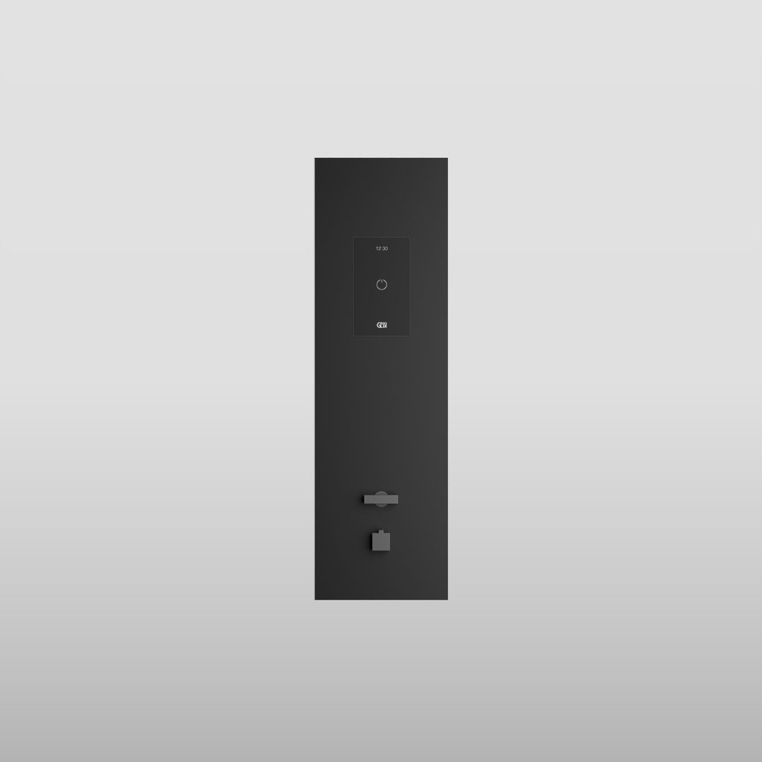 Binario Hybrid-Electronic Digital Control - 61217 Bathroom Accessories GESSI Mirror Steel  