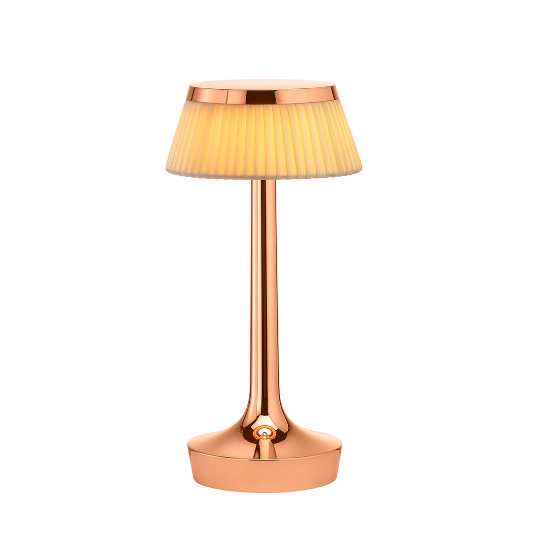 Bon Jour Unplugged Table Lamp Table Lamps FLOS Copper Soft Avo