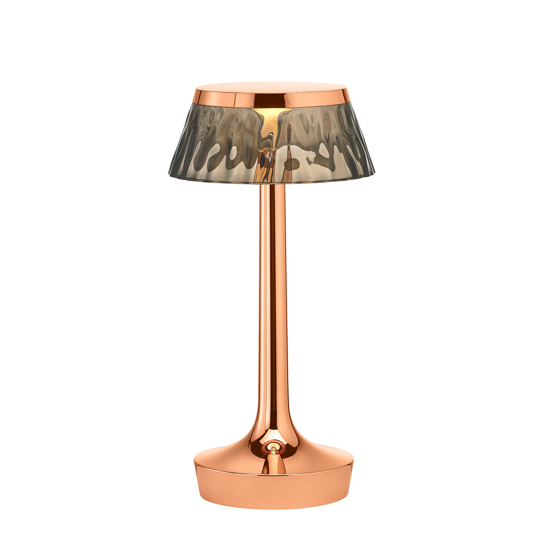 Bon Jour Unplugged Table Lamp Table Lamps FLOS Copper Fumee