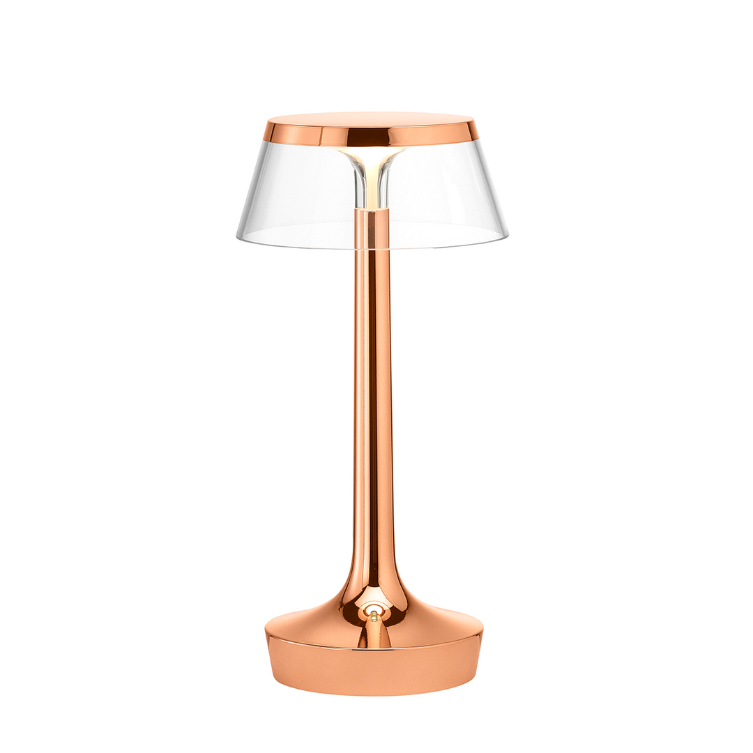 Bon Jour Unplugged Table Lamp Table Lamps FLOS Copper Transparent