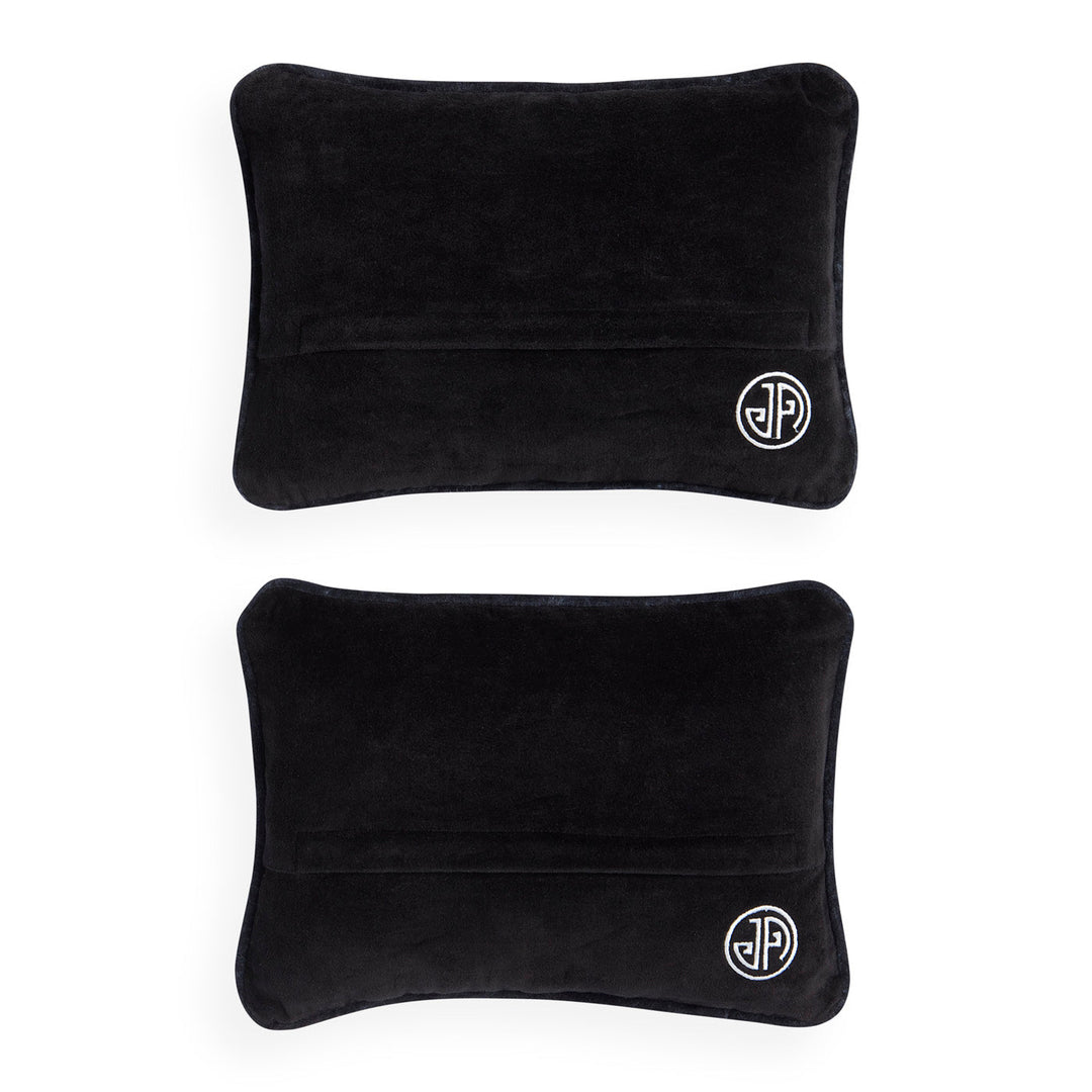 Bonne Nuit Needlepoint Pillow Set Jonathan Adler