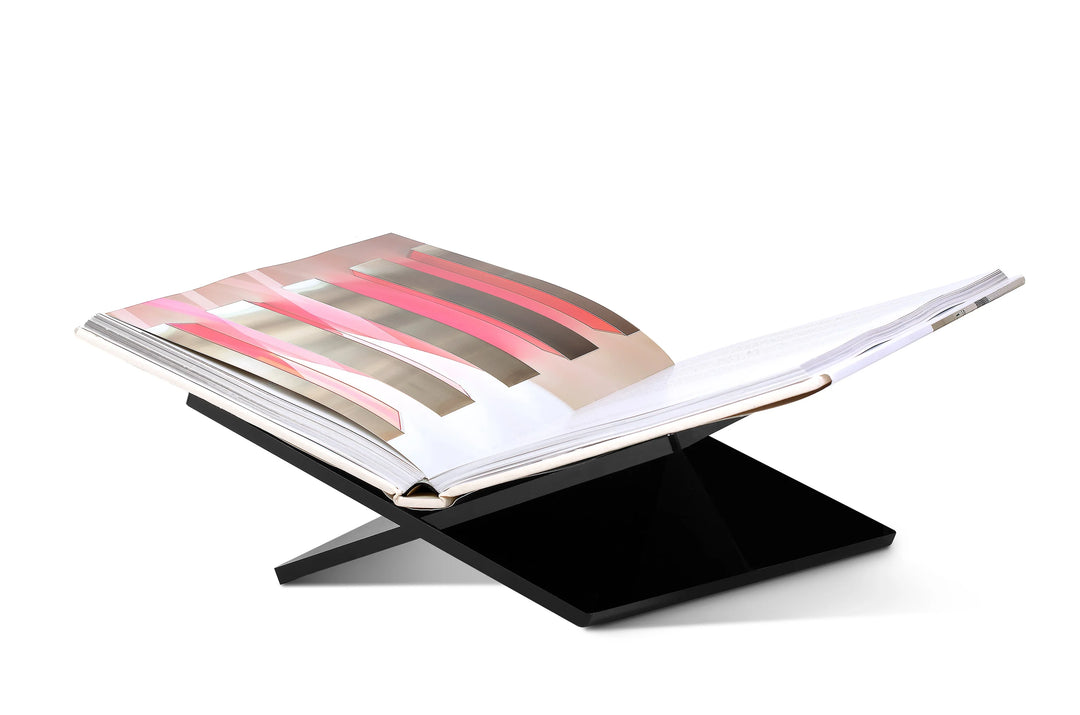 A Bookstand - Black Bookends Assouline   