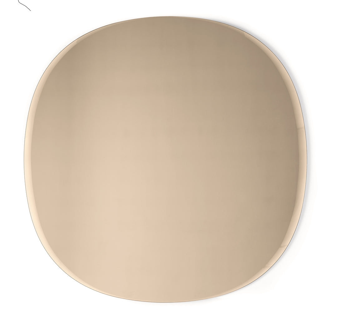 Brame Mirror Calligaris Round Bronze