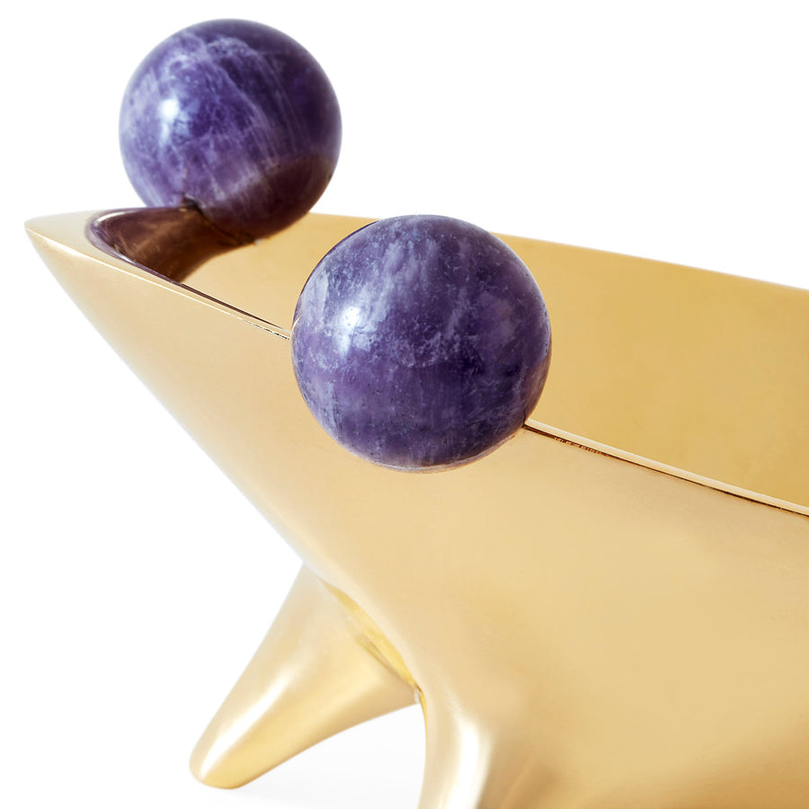 Brass Frog Bowl Jonathan Adler