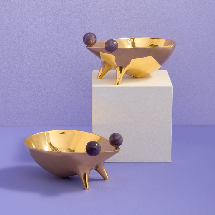 Brass Frog Bowl Jonathan Adler