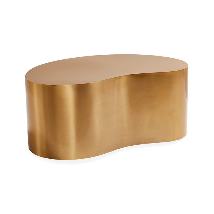 Brass Kidney Small Table Jonathan Adler