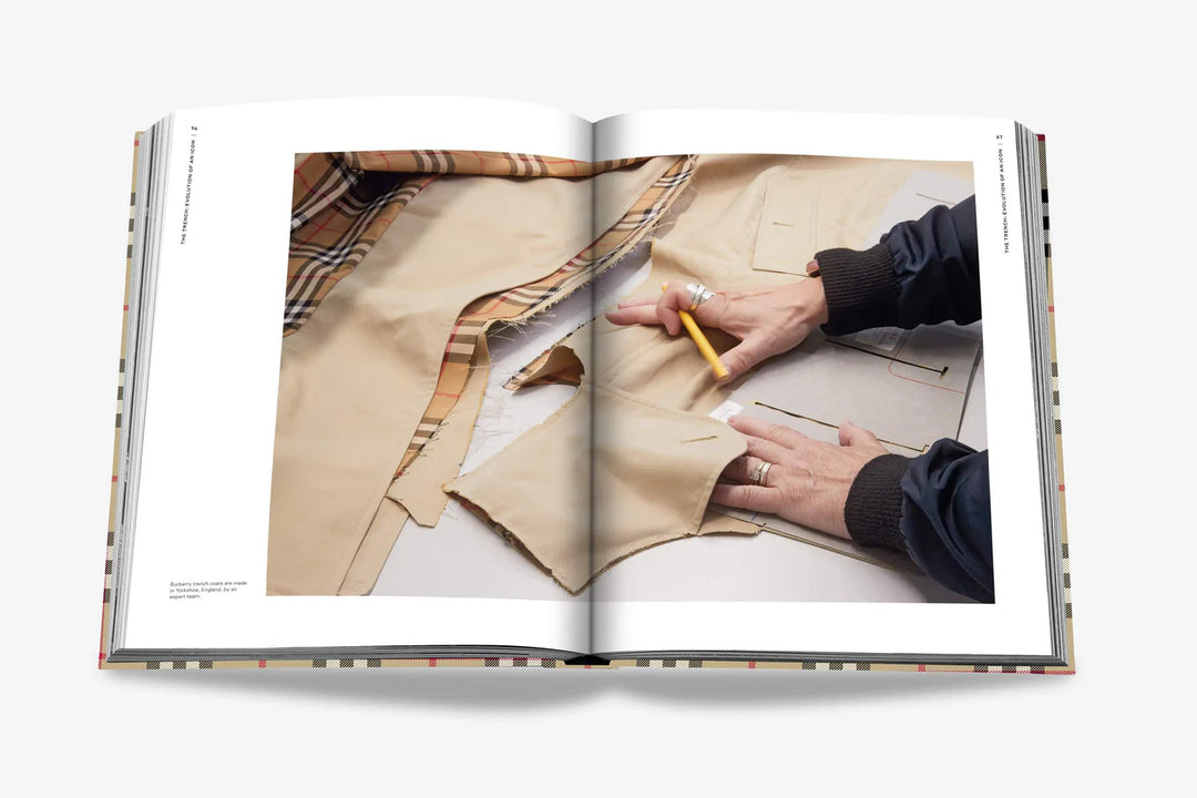 Burberry Book Print Books Assouline