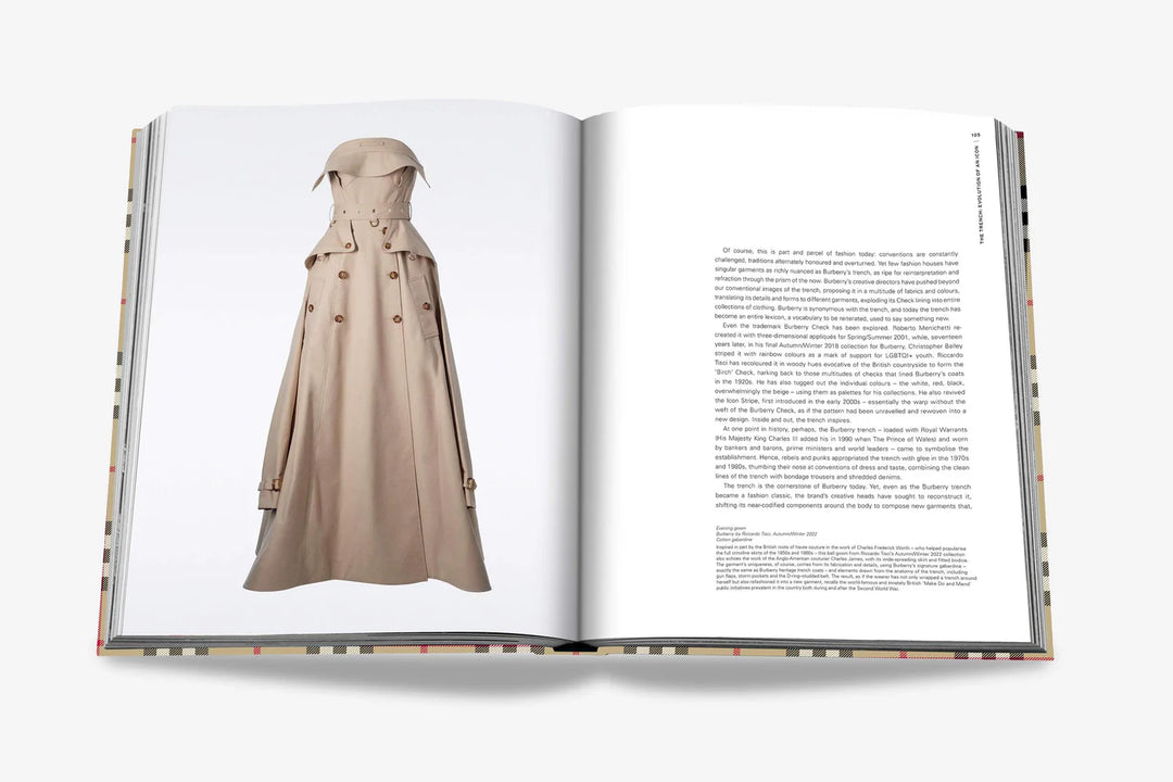 Burberry Book Print Books Assouline