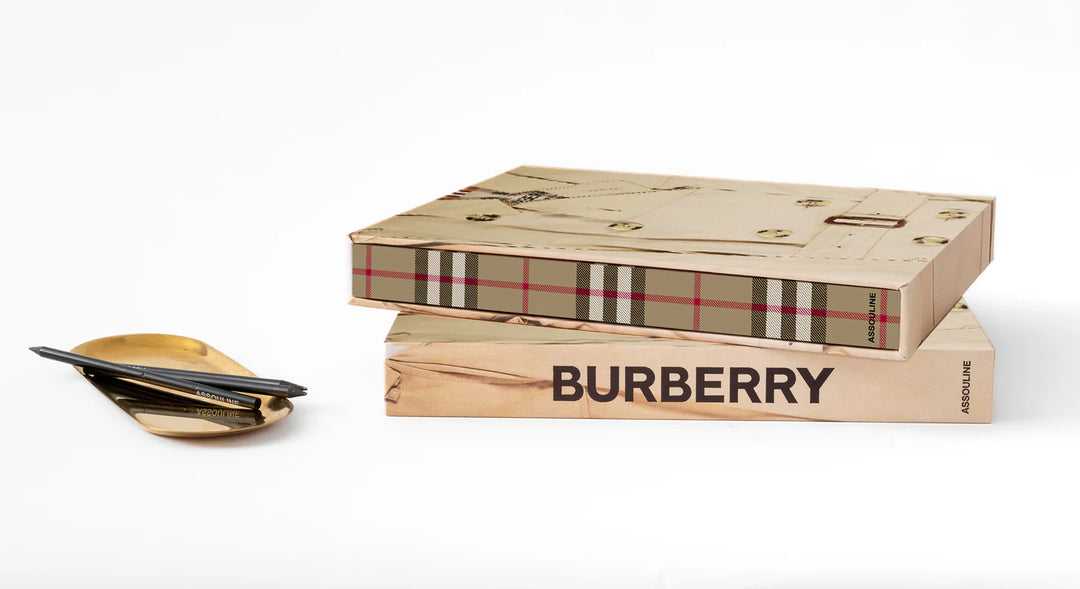 Burberry Book Print Books Assouline