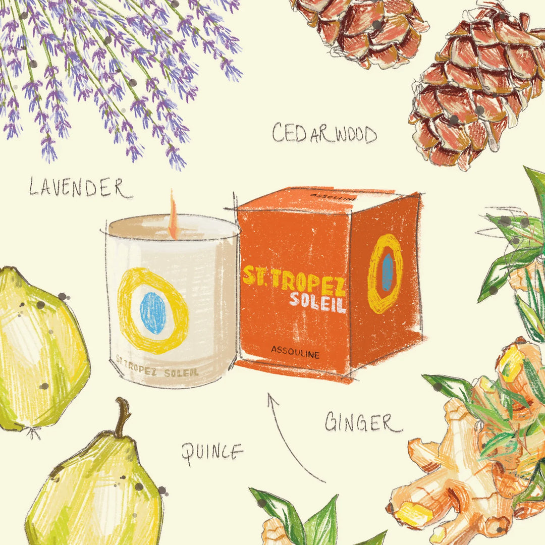 St. Tropez Soleil - Travel From Home Candle Candle & Oil Warmers Assouline