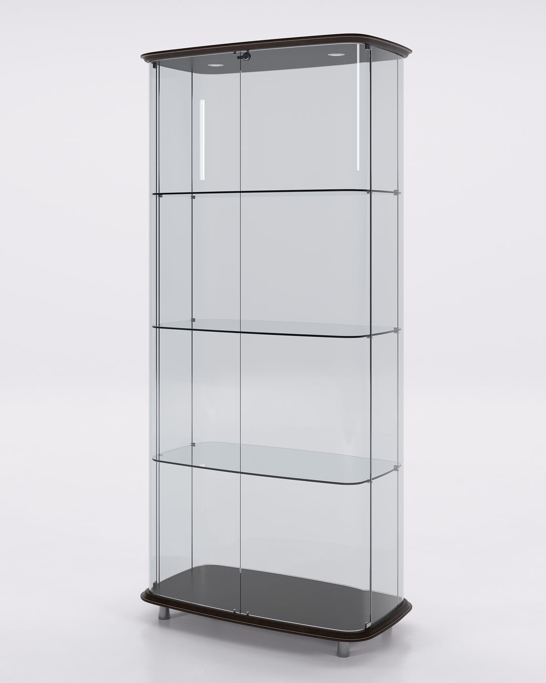 Concerto Glass Curio China Cabinets & Hutches Cattelan Italia   