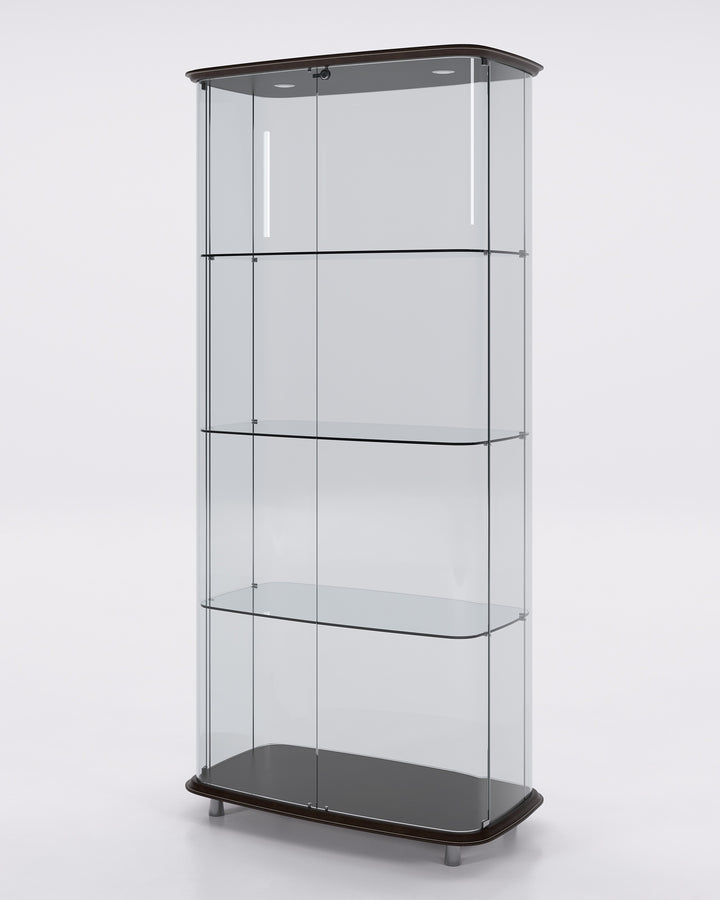 Concerto Glass Curio China Cabinets & Hutches Cattelan Italia   