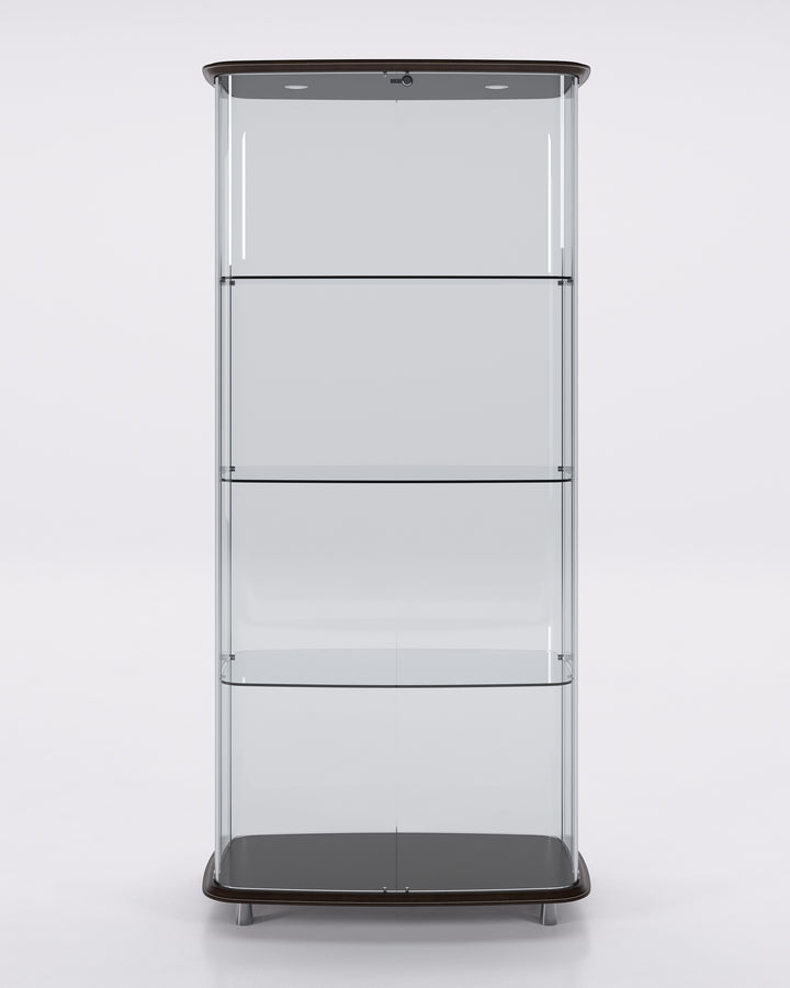 Concerto Glass Curio China Cabinets & Hutches Cattelan Italia   