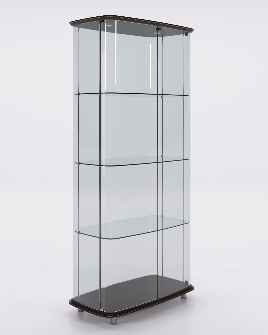Concerto Glass Curio China Cabinets & Hutches Cattelan Italia   
