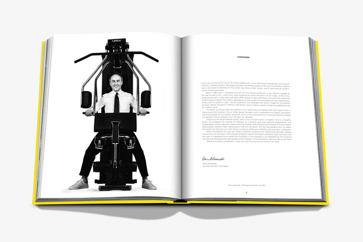 Technogym: The Art of Wellness Book Print Books Assouline