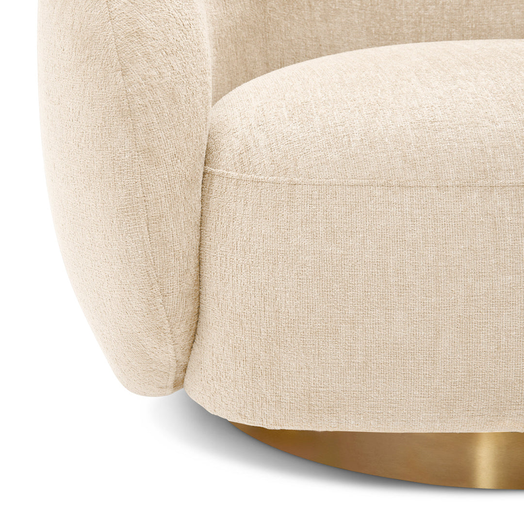 Swivel Chair Brice Stratfort Pearl Chairs Eichholtz