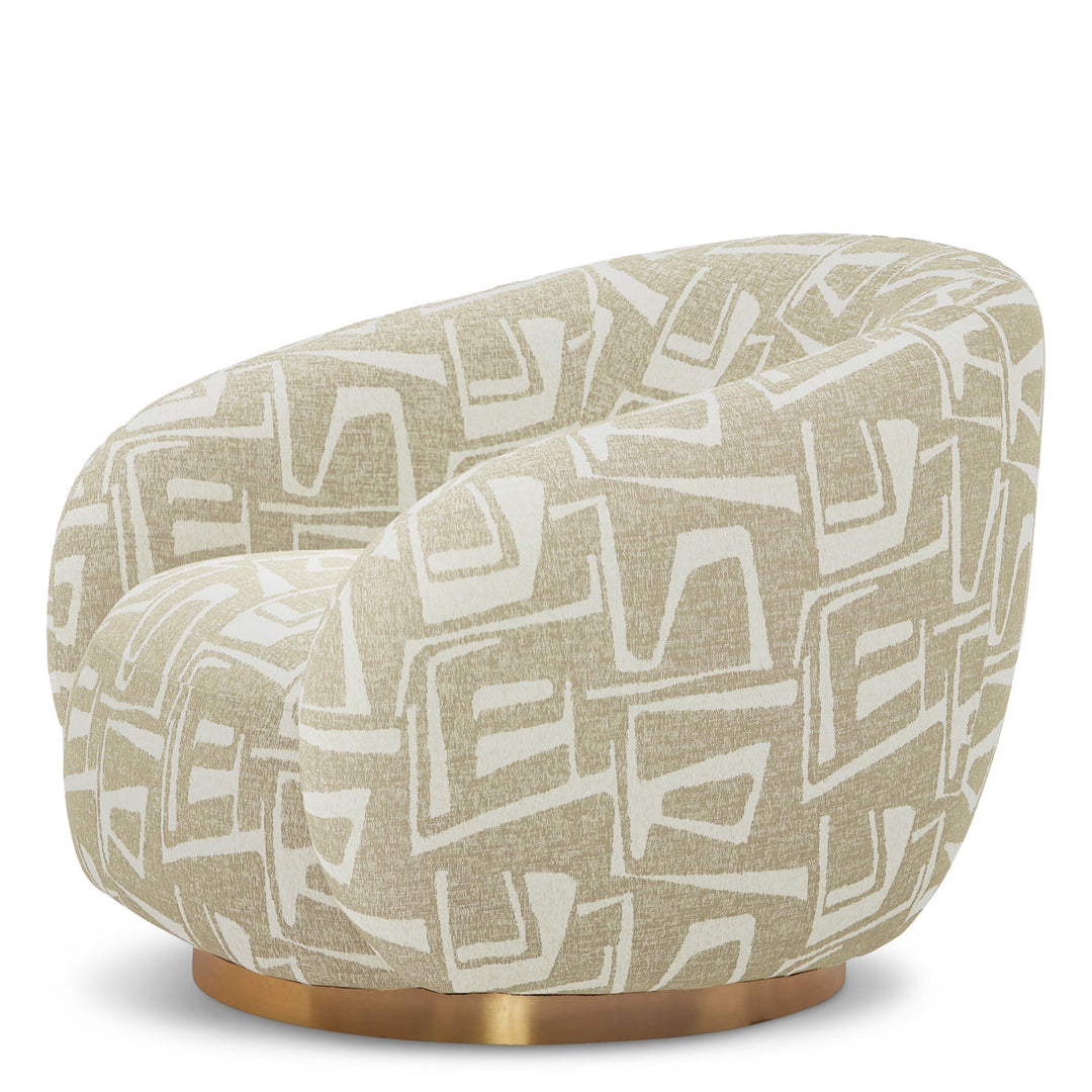 Swivel Chair Brice Davenport Light Grey Chairs Eichholtz