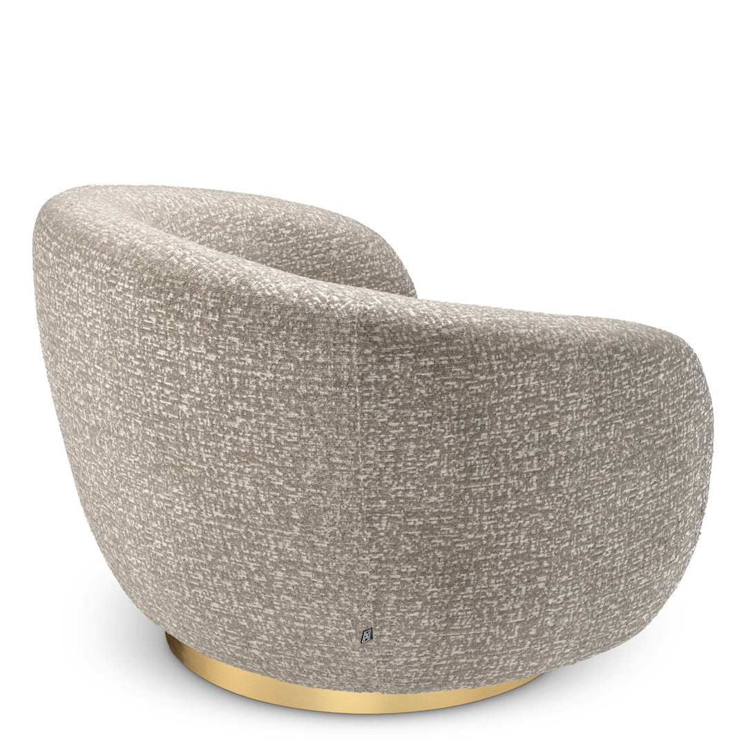 Swivel Chair Brice Montclair Silver Chairs Eichholtz