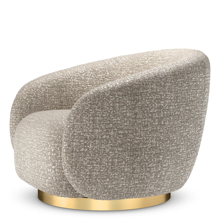 Swivel Chair Brice Montclair Silver Chairs Eichholtz