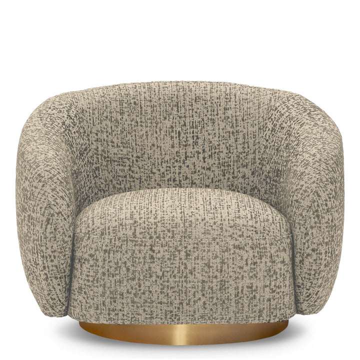 Swivel Chair Brice Montclair Warm Grey Chairs Eichholtz