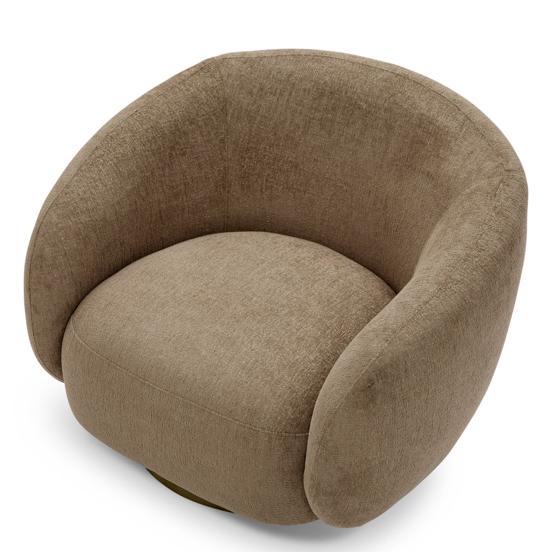 Swivel Chair Brice Hastings Brown Chairs Eichholtz