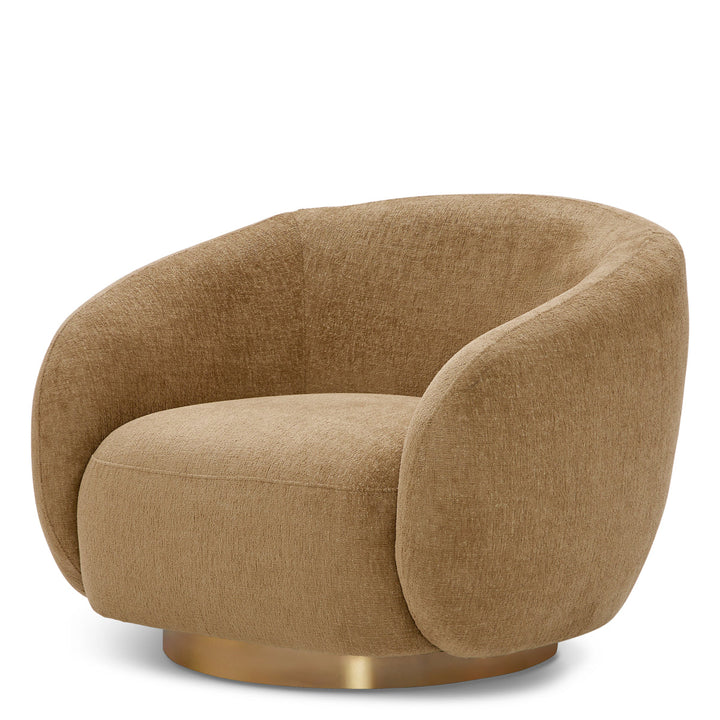 Swivel Chair Brice Hastings Camel Chairs Eichholtz