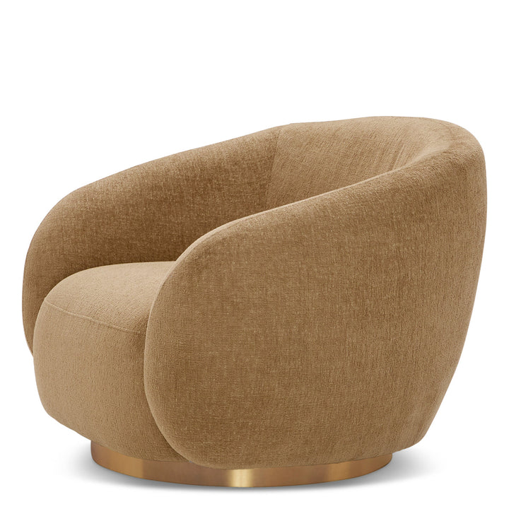 Swivel Chair Brice Hastings Camel Chairs Eichholtz