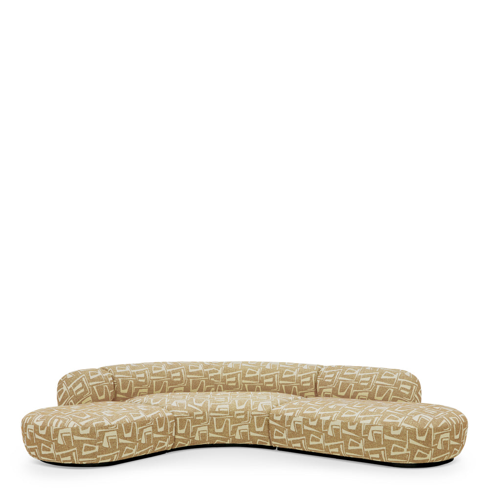 Sofa Björn L Davenport Light Brown Eichholtz