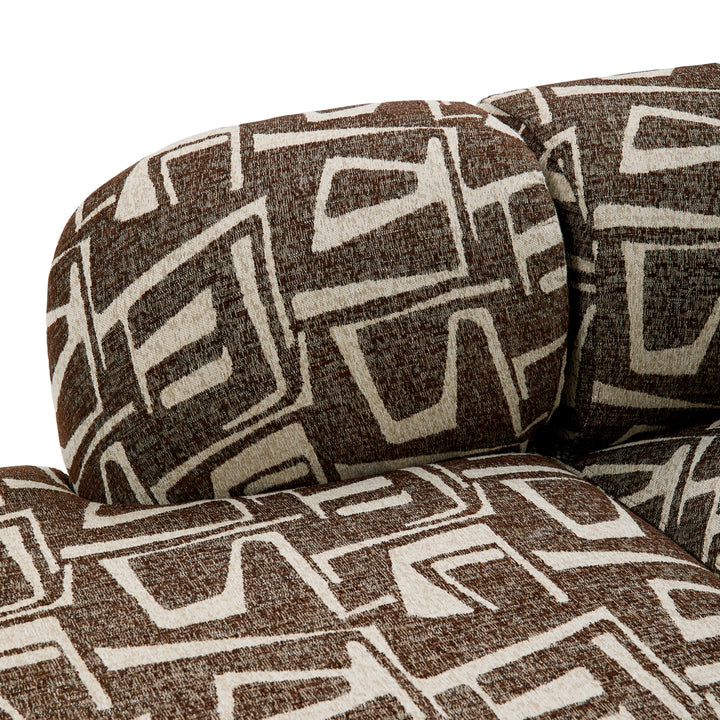 Sofa Björn L Davenport Dark Brown Eichholtz