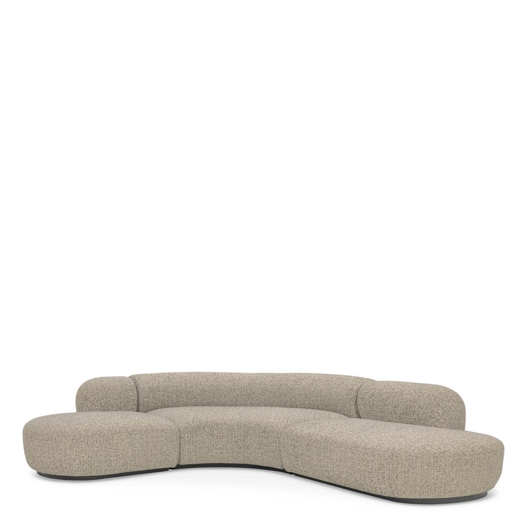 Sofa Björn L Montclair Warm Grey Eichholtz