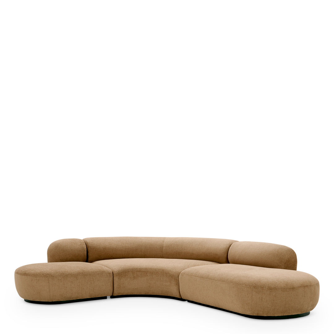 Sofa Björn L Hastings Camel Eichholtz