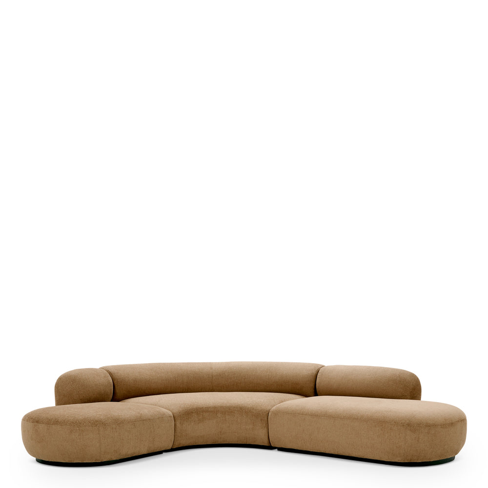 Sofa Björn L Hastings Camel Eichholtz